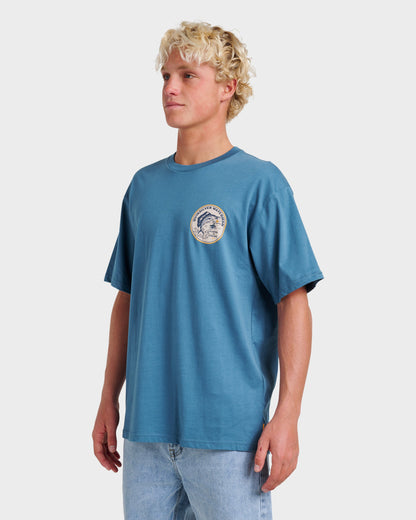 Waterman Catch & Release Classic T-shirt - Real Teal | Quick Silver
