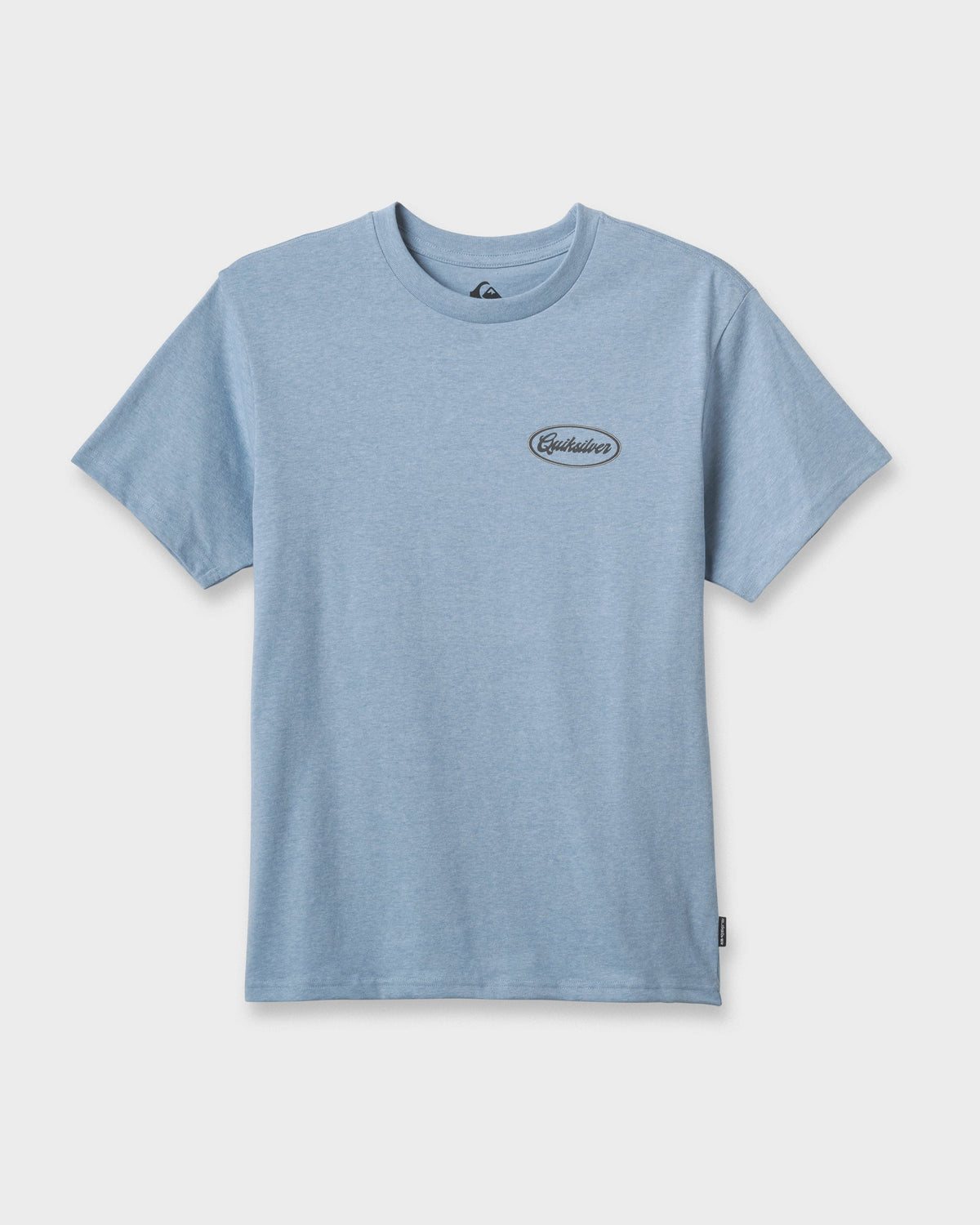 Mechanics Script Classic T-shirt - Ashley Blue Heather | Quick Silver