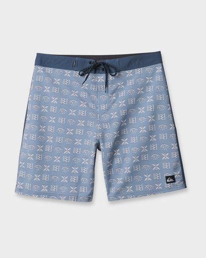 Surfsilk Etched 19" Boardshorts - Ashley Blue | Quick Silver