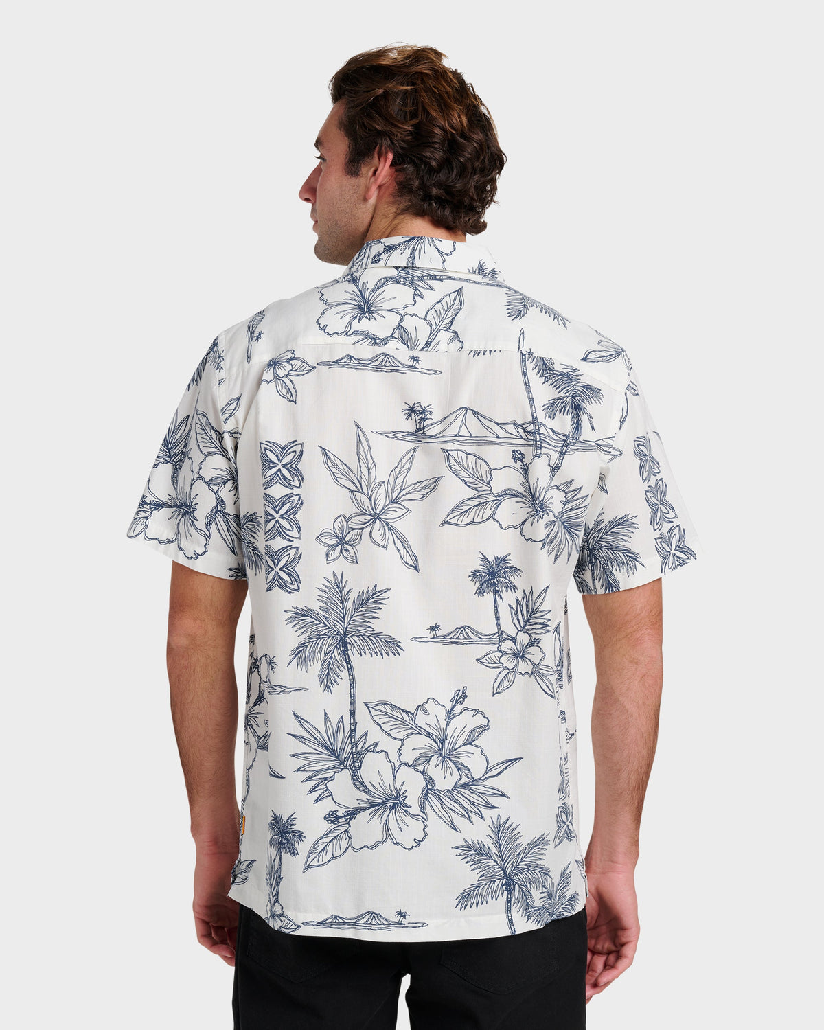 Waterman Scenic Drive Shirt - White | Quick Silver