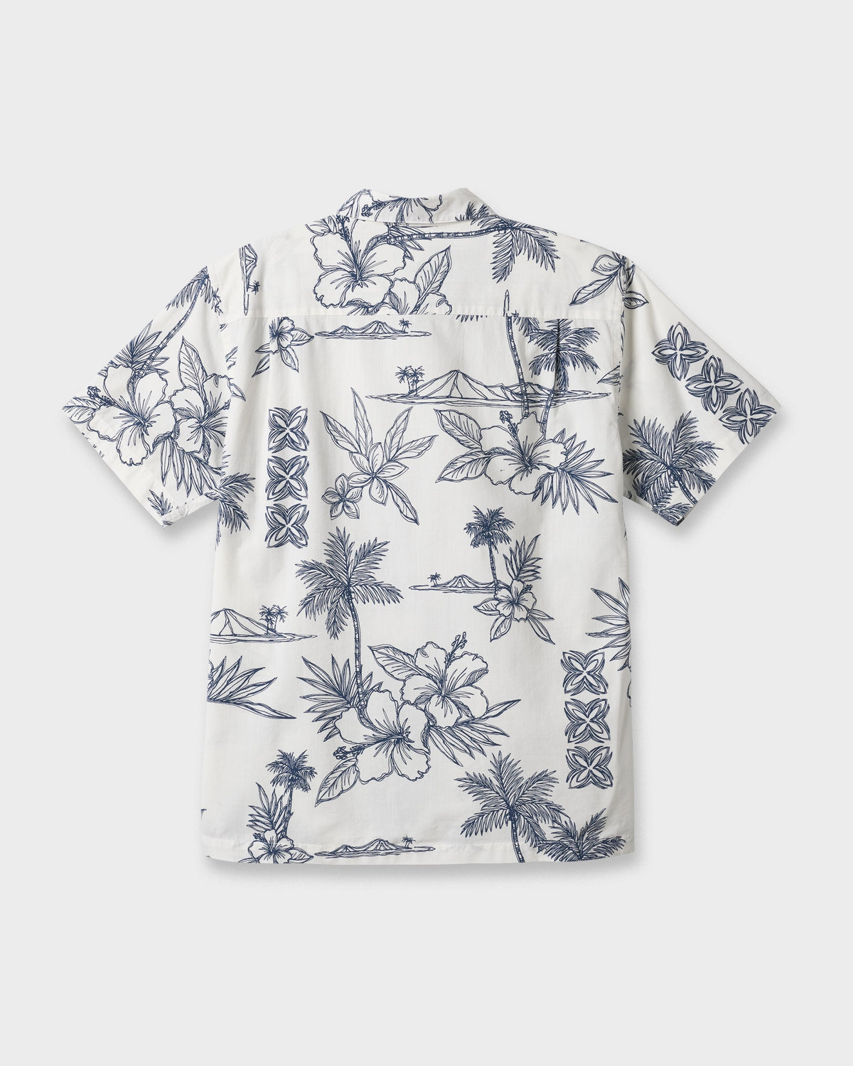 Waterman Scenic Drive Shirt - White | Quick Silver