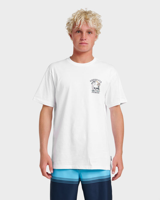 Hi Hula Dance Classic T-shirt - White | Quick Silver