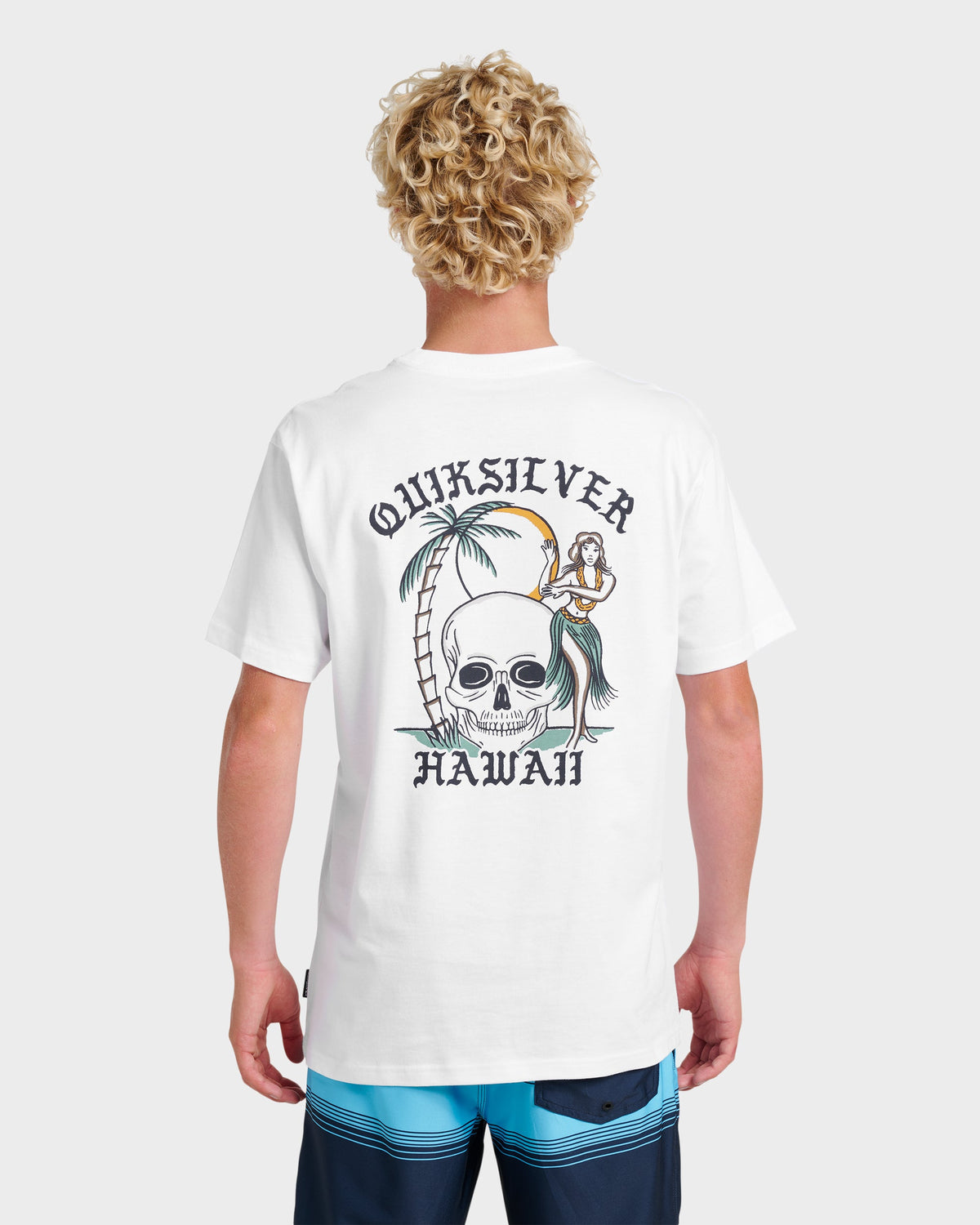 Hi Hula Dance Classic T-shirt - White | Quick Silver