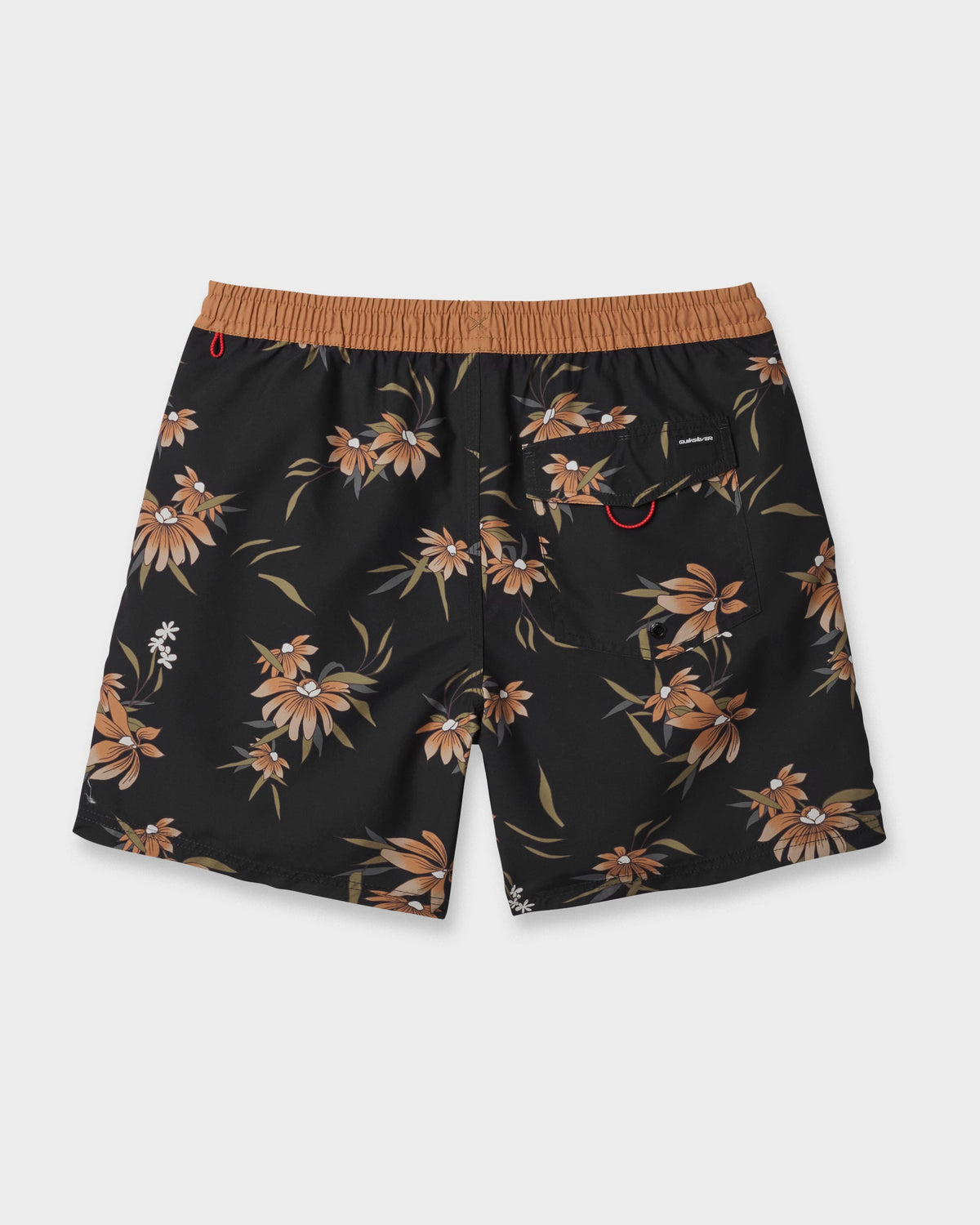 Everyday Coastal Flora 17" Swim Trunks - Black | Quick Silver