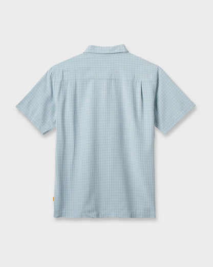 Waterman Checkmate Shirt - Sterling Blue | Quick Silver