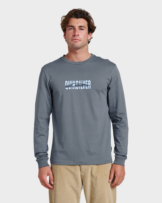 Quik Stack Long Sleeve T-shirt - China Blue | Quick Silver