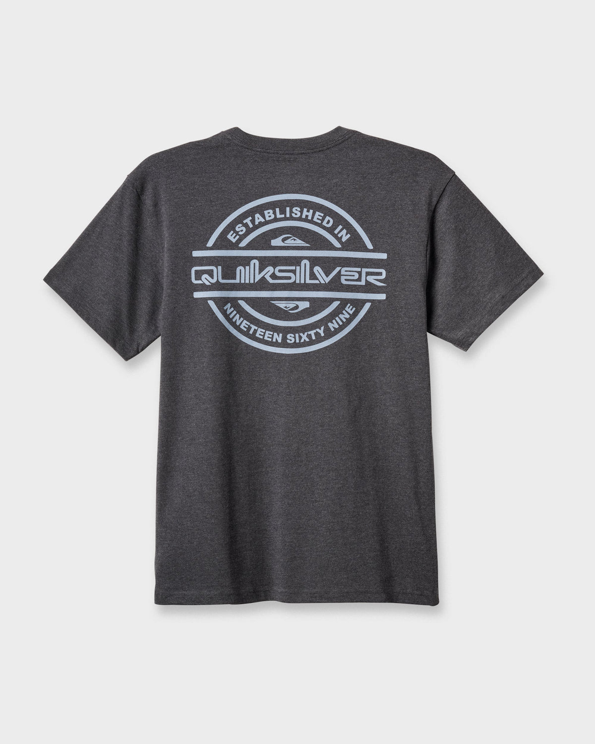 Mirrored Classic T-shirt - Charcoal Heather | Quick Silver
