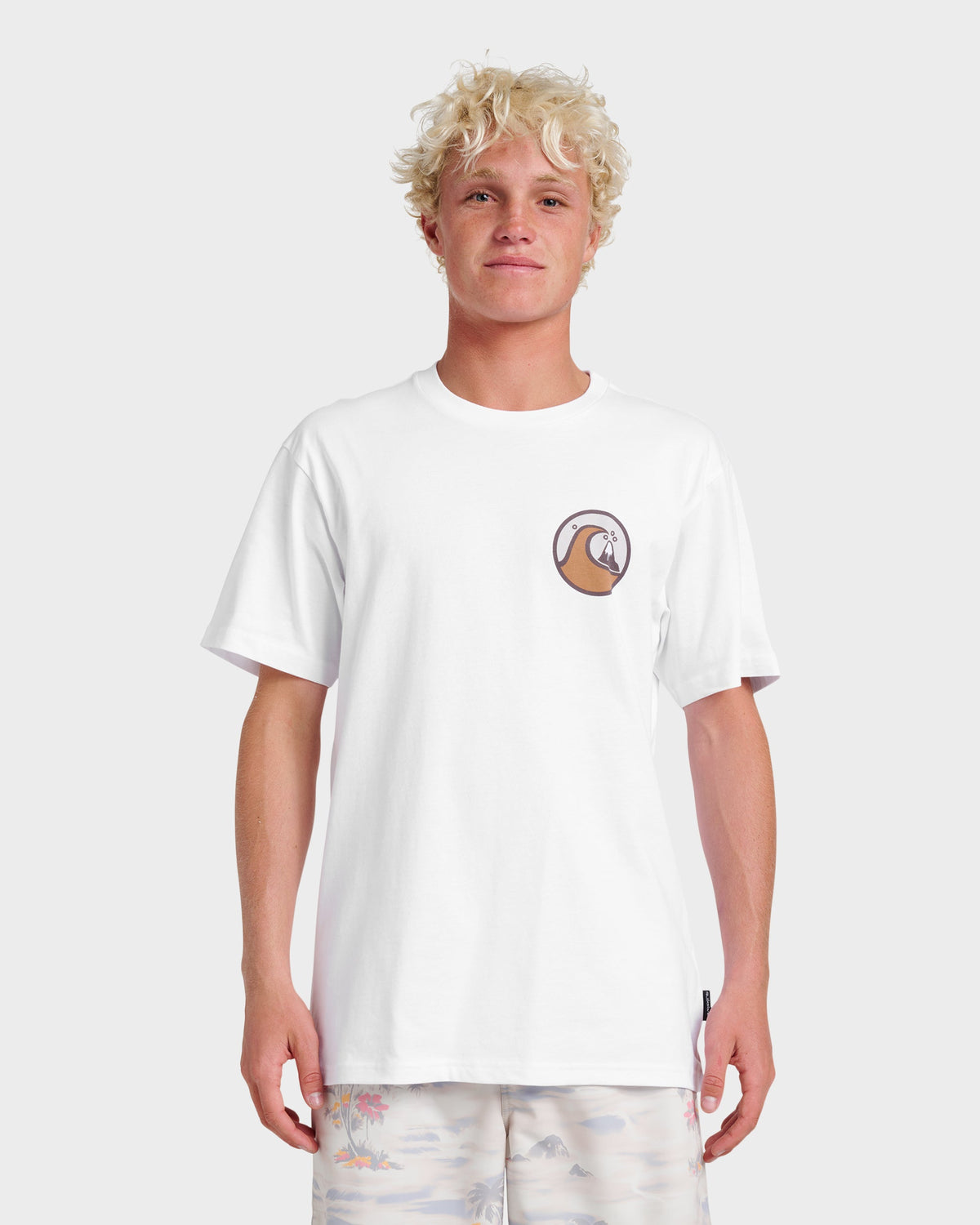 Jungle Wave Classic T-shirt - White | Quick Silver