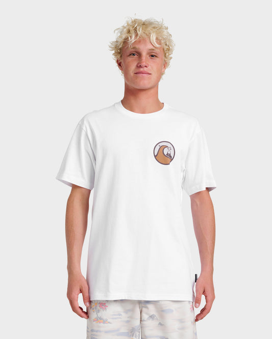 Jungle Wave Classic T-shirt - White | Quick Silver