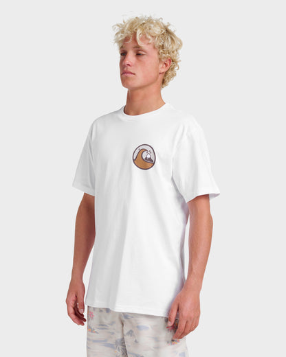 Jungle Wave Classic T-shirt - White | Quick Silver