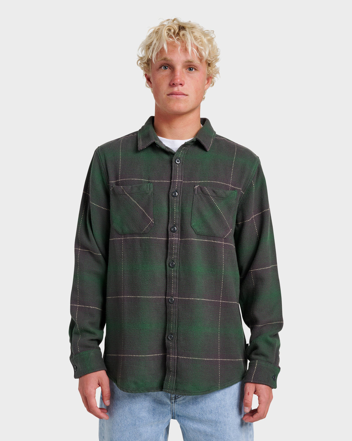 Dna Flannel Shirt - Garden Topiary | Quick Silver