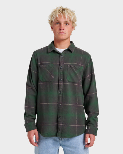 Dna Flannel Shirt - Garden Topiary | Quick Silver
