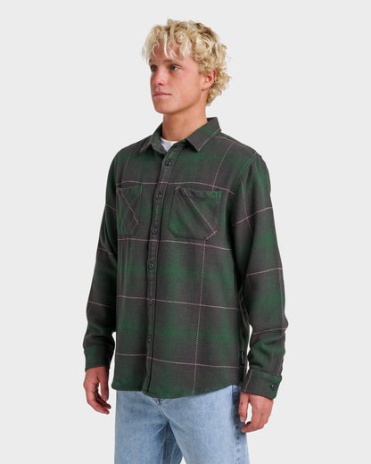 Dna Flannel Shirt - Garden Topiary | Quick Silver