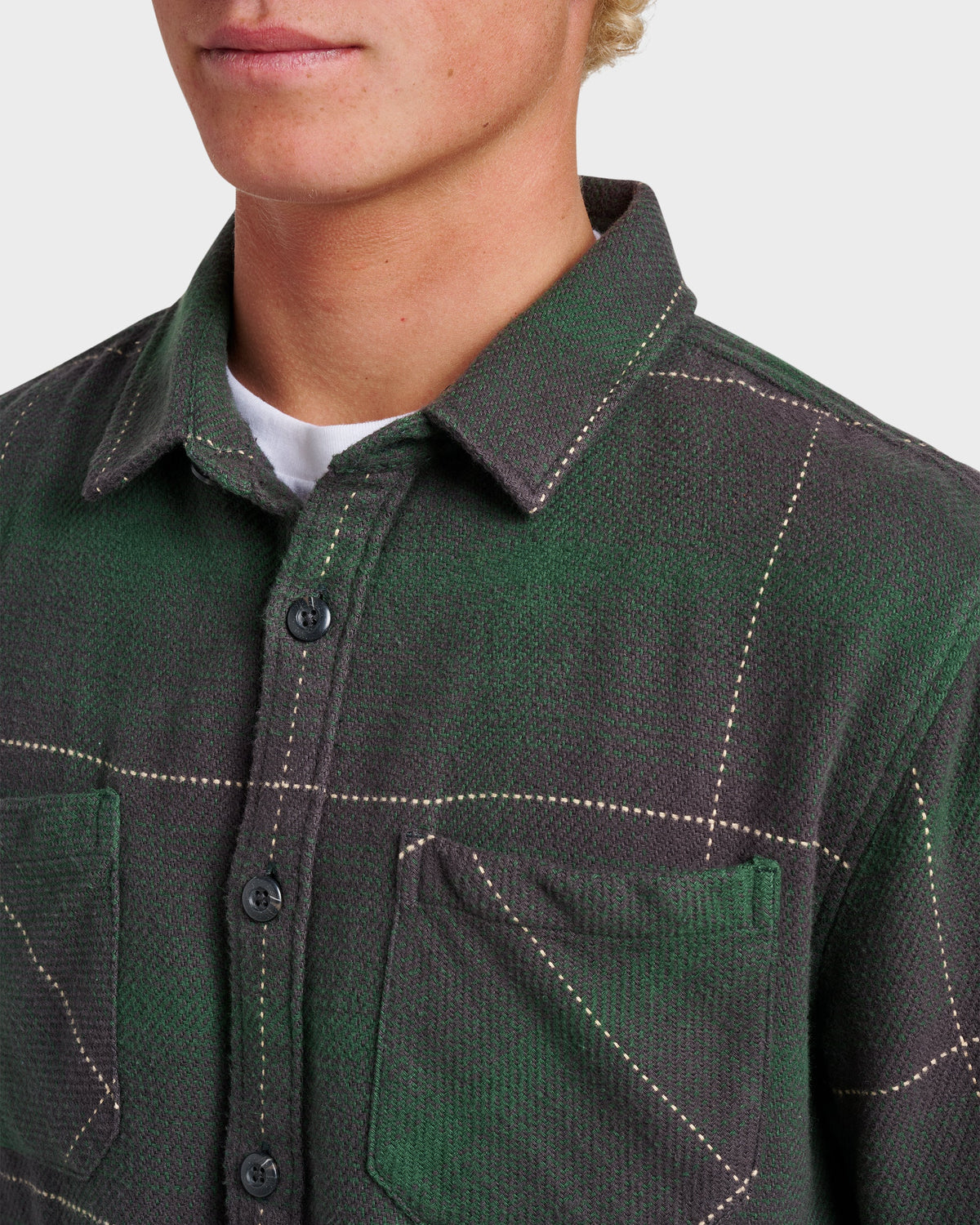 Dna Flannel Shirt - Garden Topiary | Quick Silver