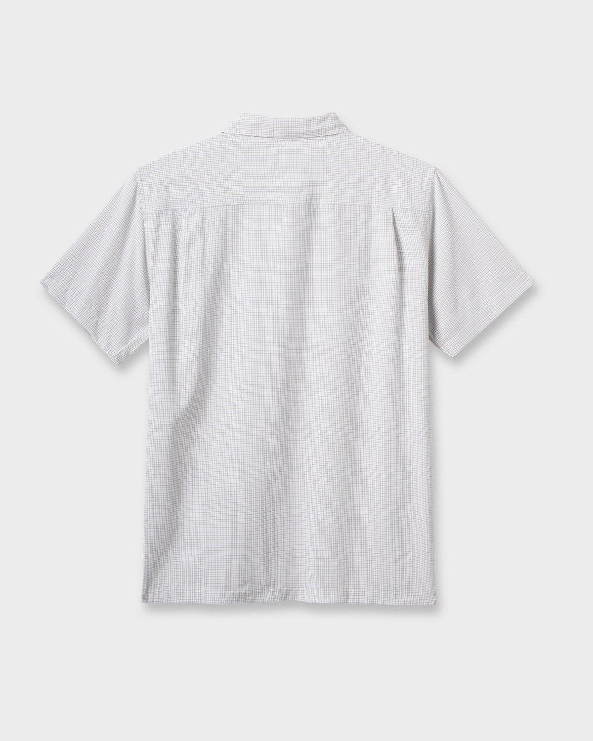 Waterman Checkmate Shirt - White | Quick Silver