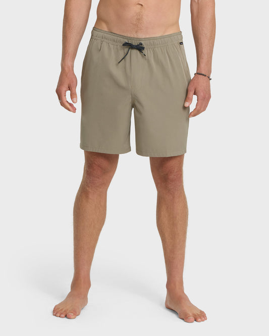 Taxer Amphibian 18" Hybrid Shorts - Fallen Rock | Quick Silver