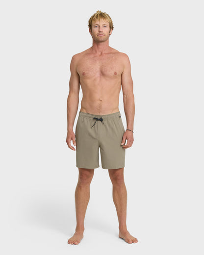 Taxer Amphibian 18" Hybrid Shorts - Fallen Rock | Quick Silver