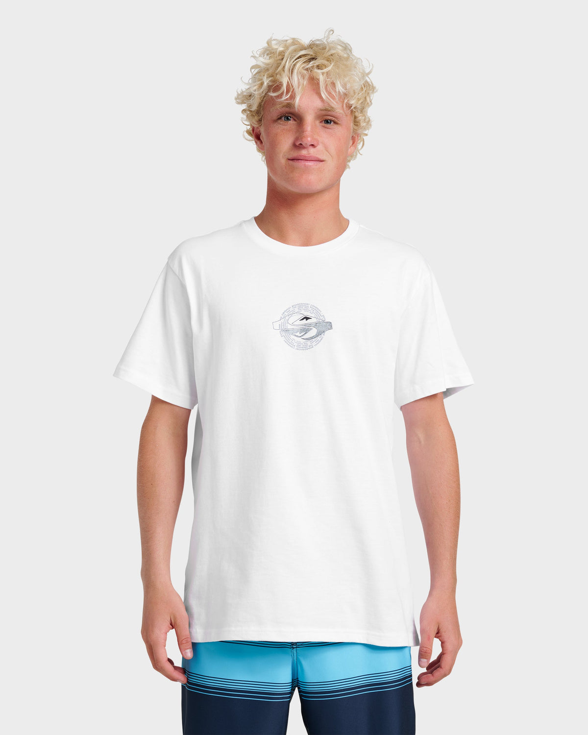 Yin Vortex Classic T-shirt - White | Quick Silver