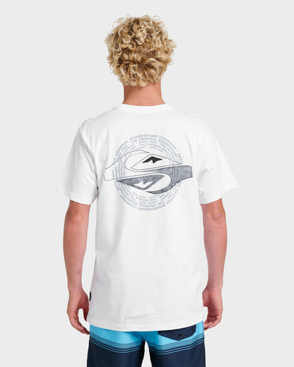Yin Vortex Classic T-shirt - White | Quick Silver
