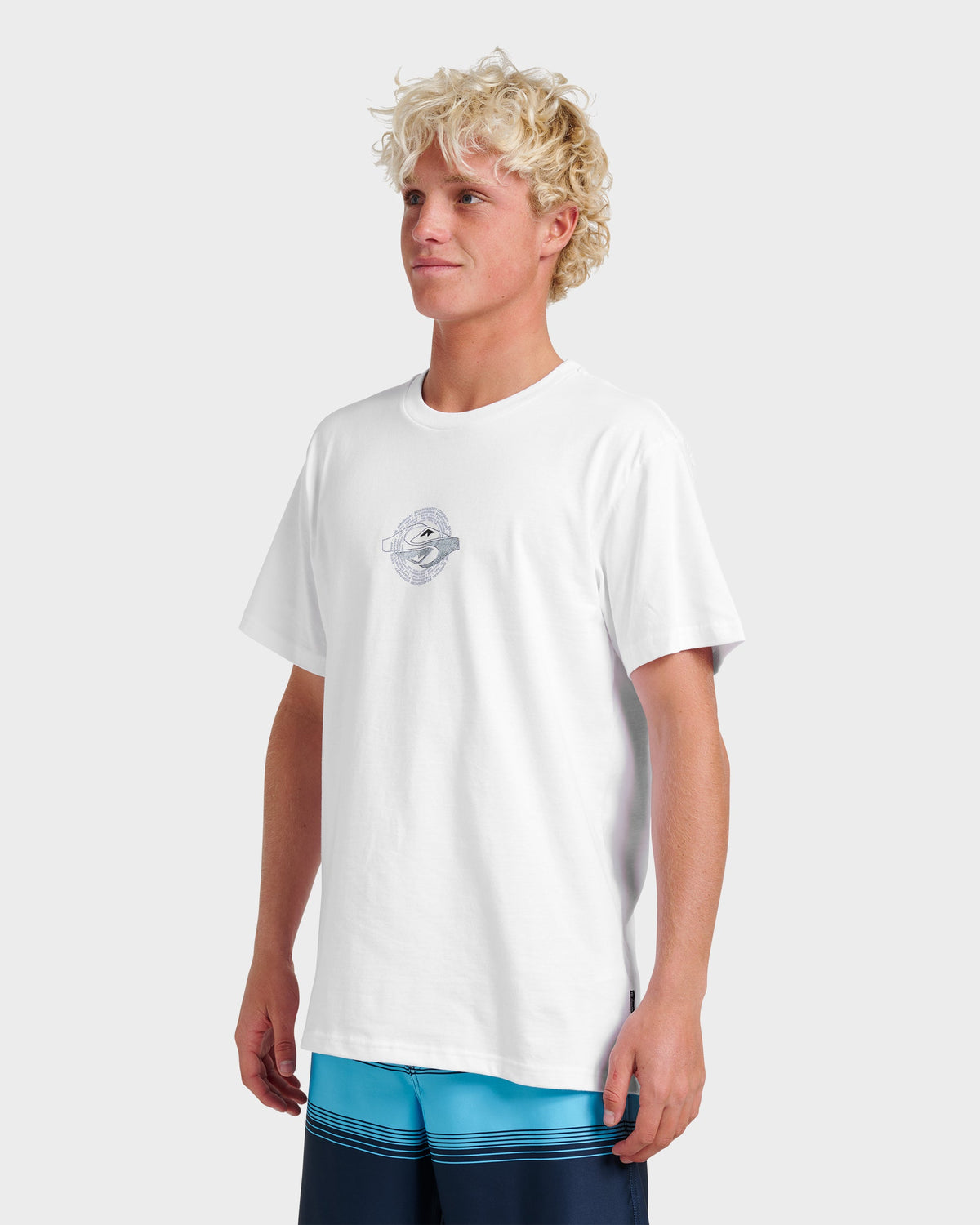 Yin Vortex Classic T-shirt - White | Quick Silver