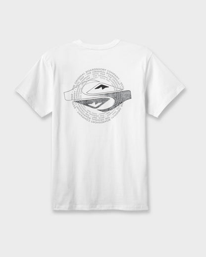 Yin Vortex Classic T-shirt - White | Quick Silver