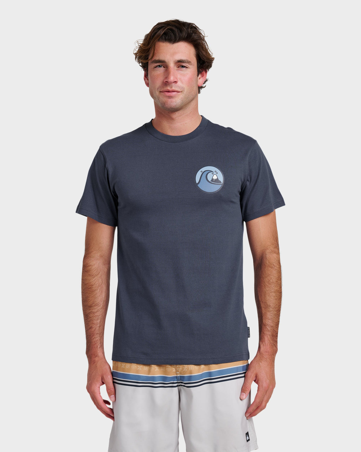 Jungle Wave Classic T-shirt - Navy | Quick Silver