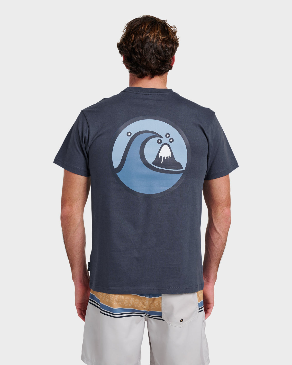 Jungle Wave Classic T-shirt - Navy | Quick Silver