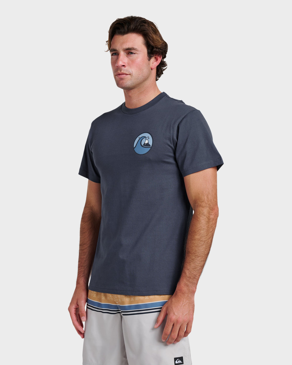 Jungle Wave Classic T-shirt - Navy | Quick Silver