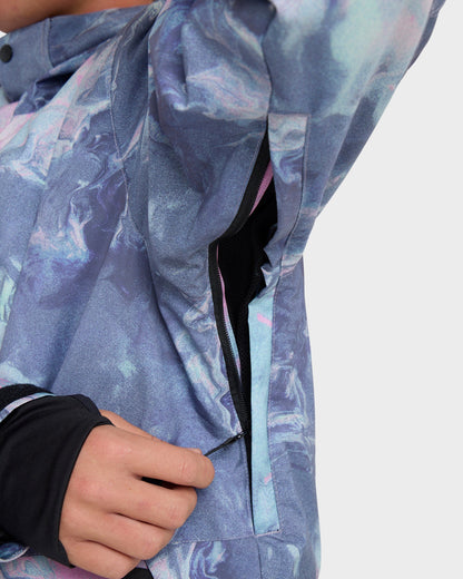 Mission Printed Snow Jacket | Quick Silver