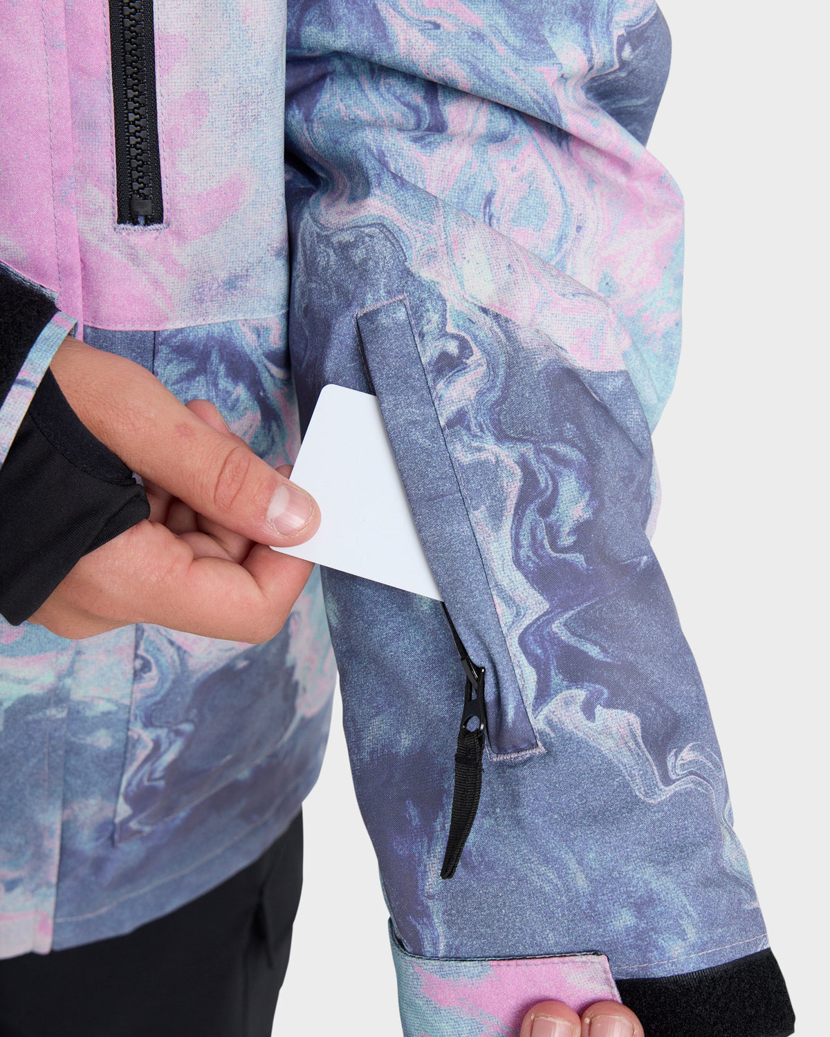 Mission Printed Snow Jacket | Quick Silver