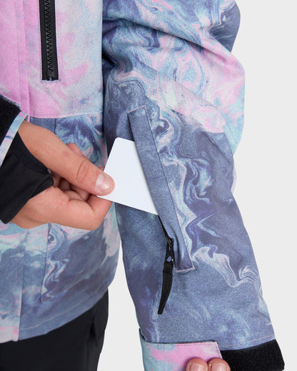 Mission Printed Snow Jacket | Quick Silver