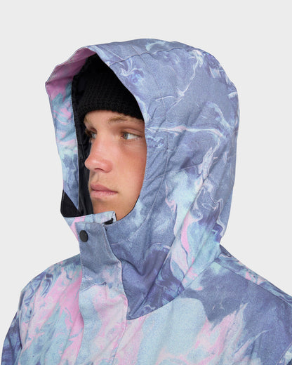 Mission Printed Snow Jacket | Quick Silver