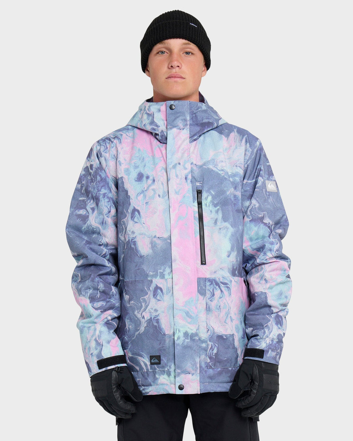 Mission Printed Snow Jacket | Quick Silver