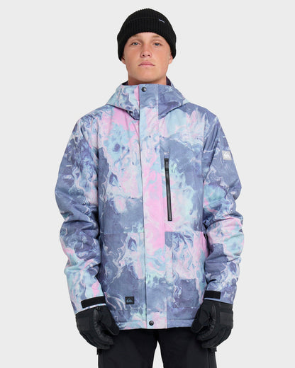 Mission Printed Snow Jacket | Quick Silver