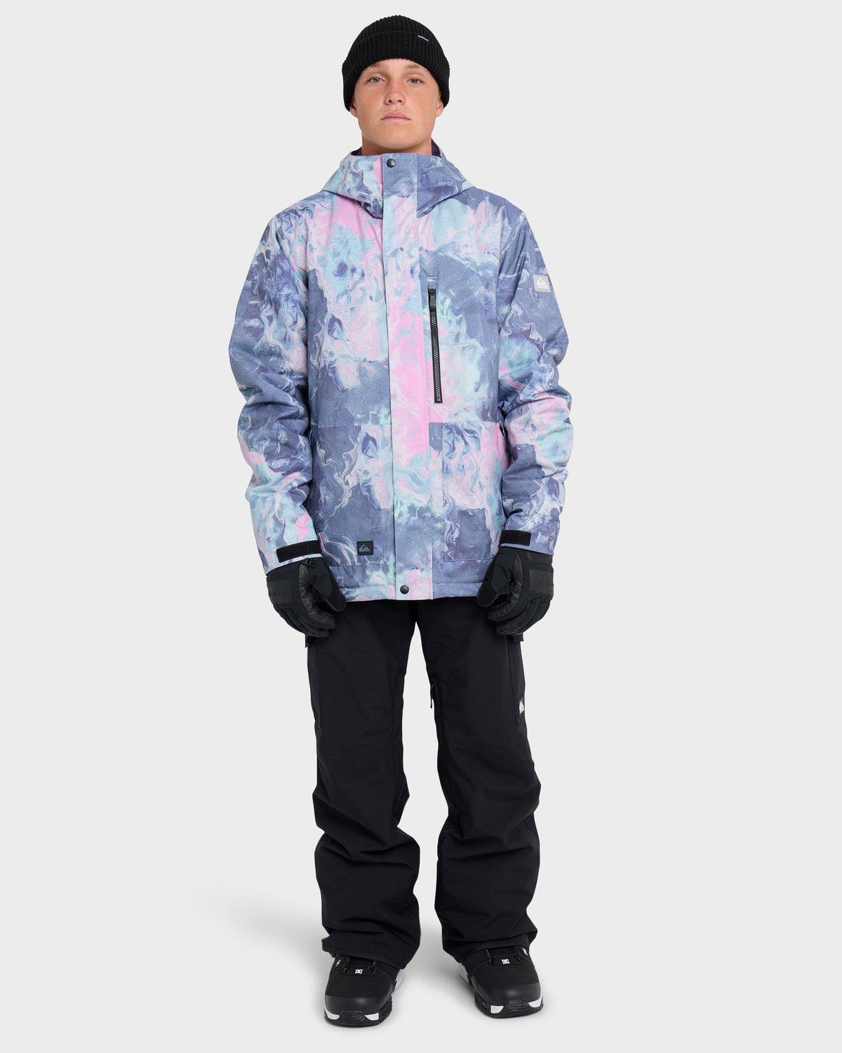 Mission Printed Snow Jacket | Quick Silver