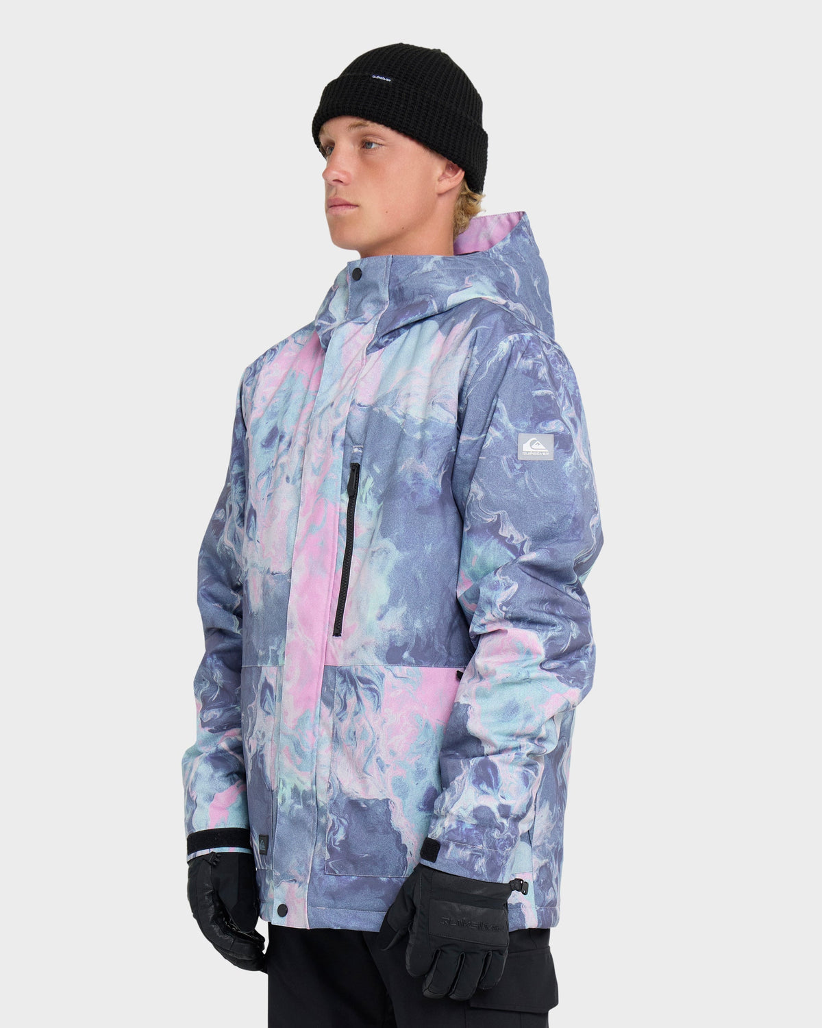 Mission Printed Snow Jacket | Quick Silver