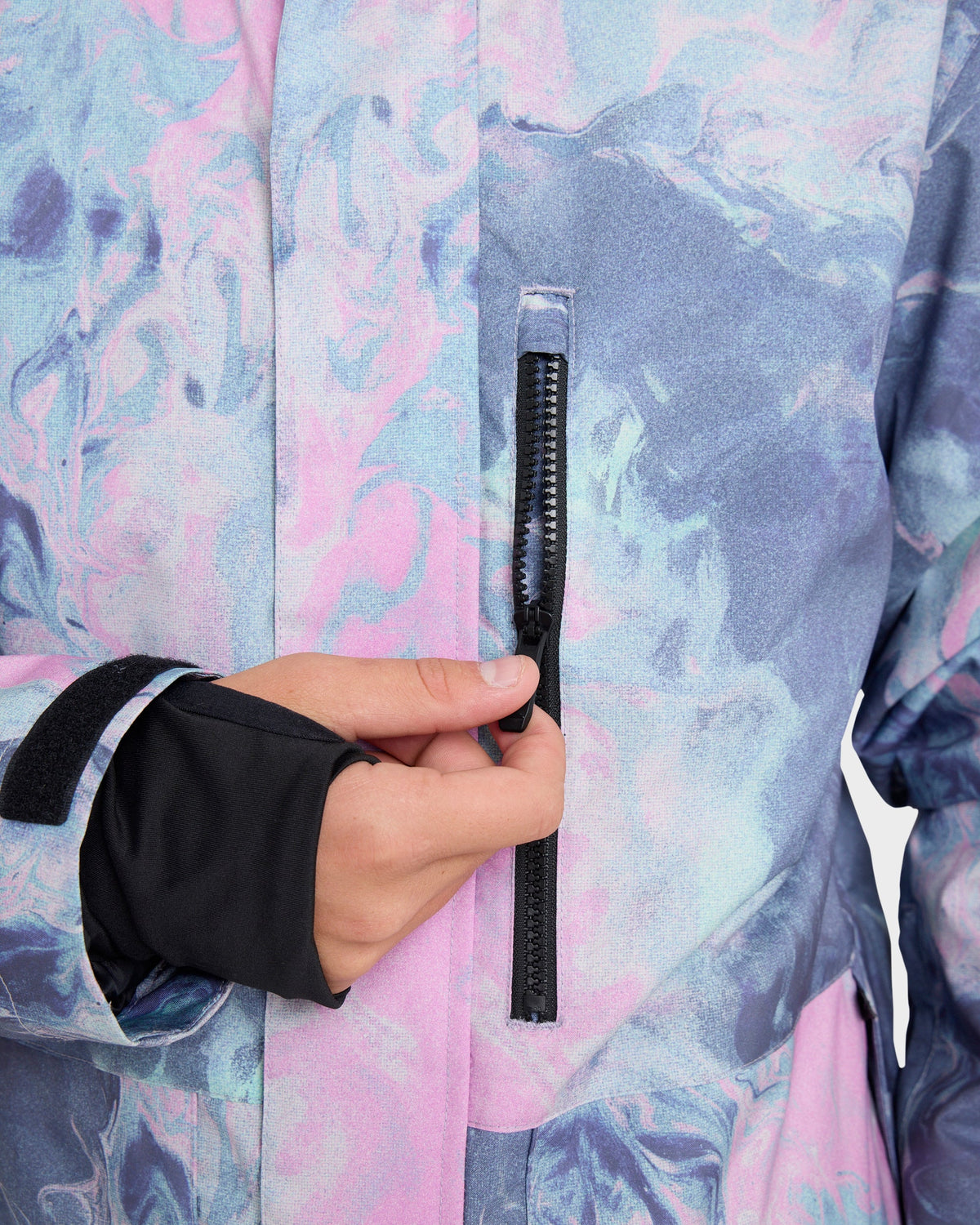 Mission Printed Snow Jacket | Quick Silver