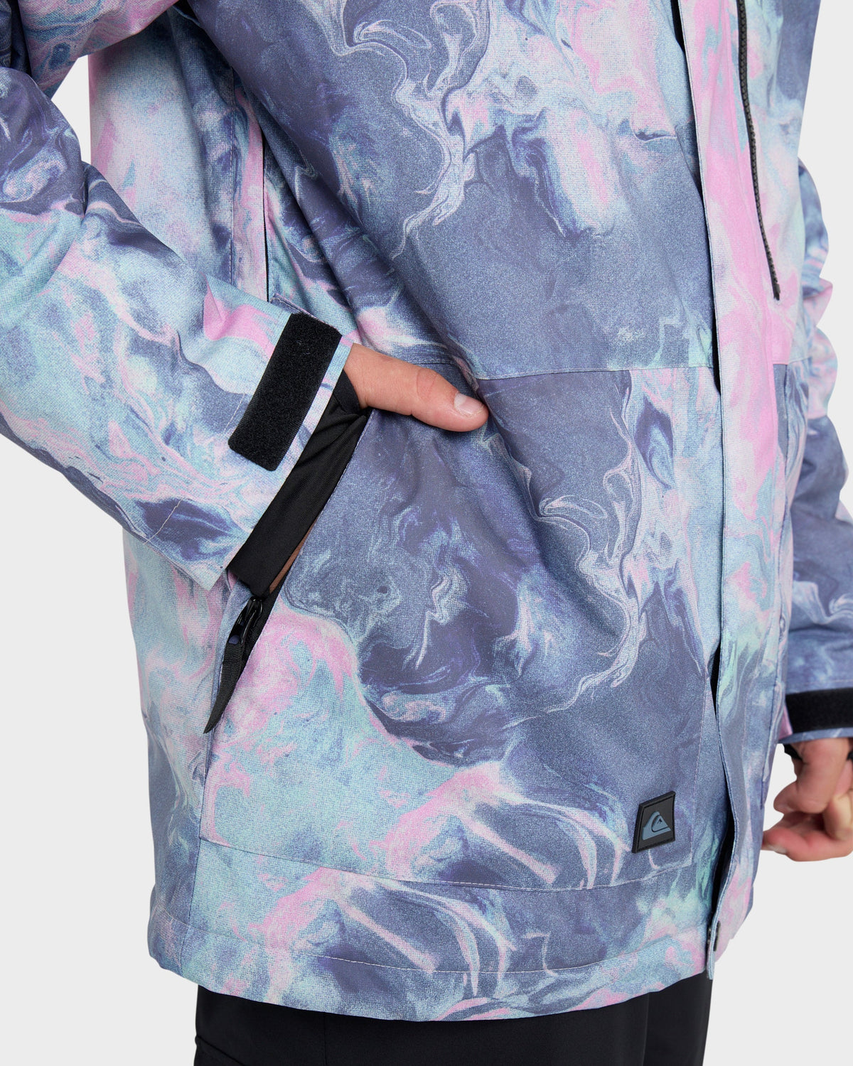 Mission Printed Snow Jacket | Quick Silver