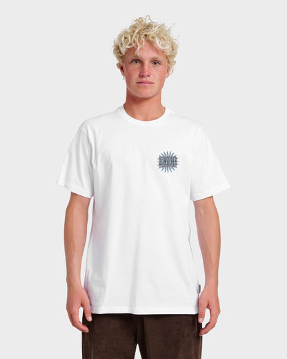 Sunny Side Up Classic T-shirt - White | Quick Silver