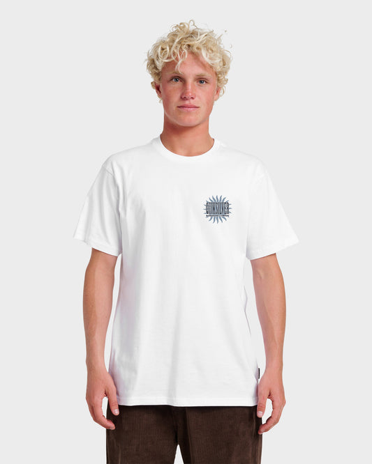 Sunny Side Up Classic T-shirt - White | Quick Silver