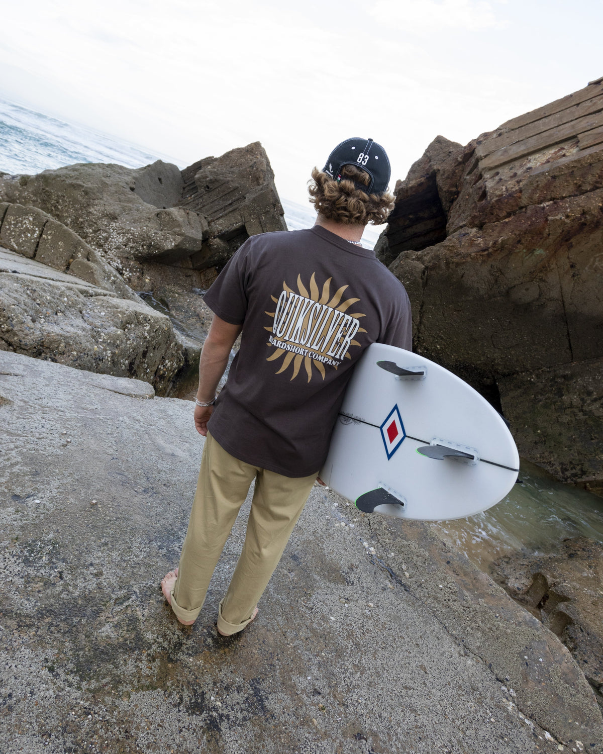 Sunny Side Up Classic T-shirt - Chocolate Brown | Quick Silver