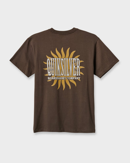 Sunny Side Up Classic T-shirt - Chocolate Brown | Quick Silver