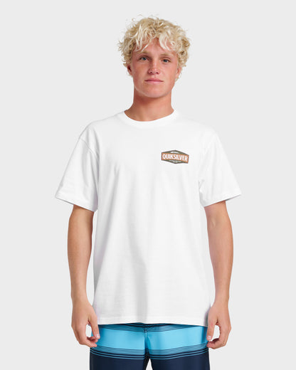 Six Points Classic T-shirt - White | Quick Silver