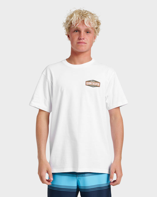 Six Points Classic T-shirt - White | Quick Silver