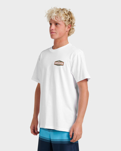 Six Points Classic T-shirt - White | Quick Silver