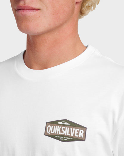 Six Points Classic T-shirt - White | Quick Silver