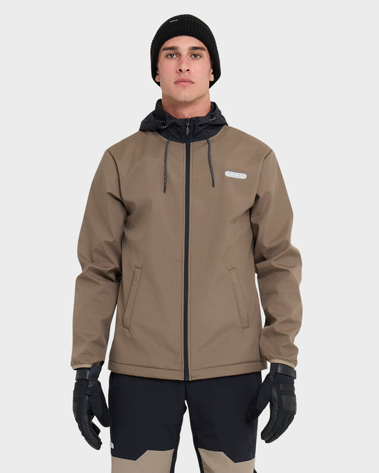 High Altitude Soft Shell Snow Jacket - Fallen Rock | Quick Silver