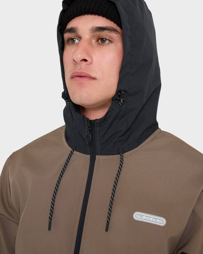 High Altitude Soft Shell Snow Jacket - Fallen Rock | Quick Silver