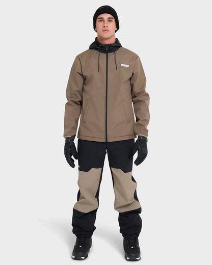 High Altitude Soft Shell Snow Jacket - Fallen Rock | Quick Silver
