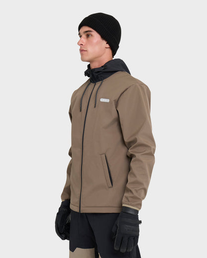 High Altitude Soft Shell Snow Jacket - Fallen Rock | Quick Silver